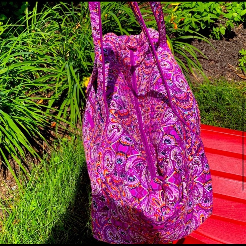 Vera Bradley Duffel Bag in newish condition!
